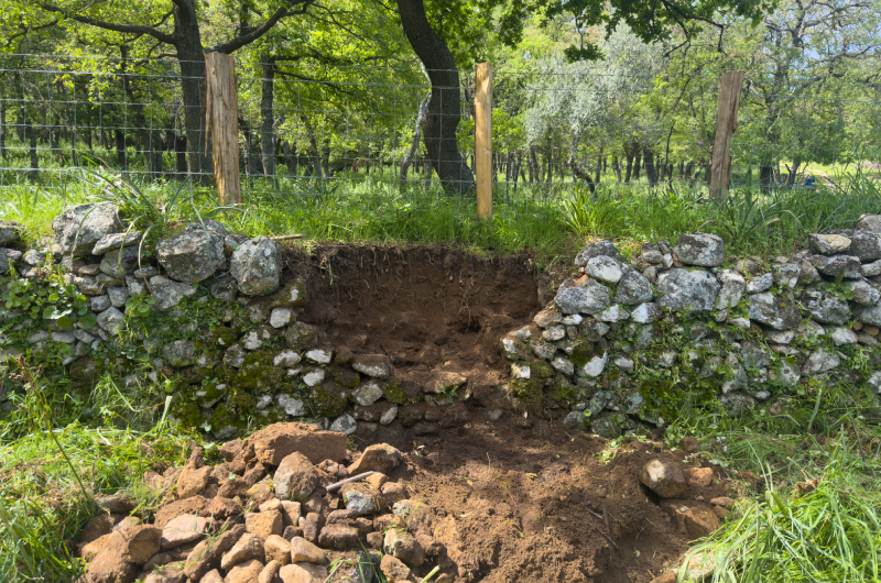 Création de calades et terrasses en pierre naturelle Gard